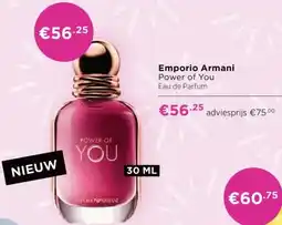 ICI Paris XL Emporio Armani aanbieding