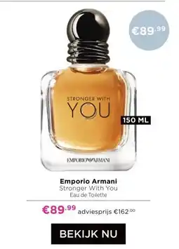 ICI Paris XL Emporio Armani aanbieding