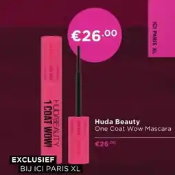 ICI Paris XL Huda Beauty aanbieding