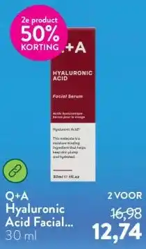 Holland & Barrett Hyaluronic Acid Facial Serum aanbieding