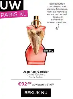 ICI Paris XL Jean Paul Gaultier aanbieding