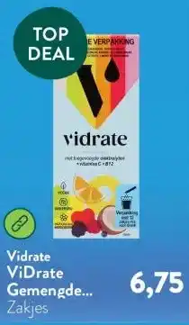 Holland & Barrett ViDrate Gemengde Verpakking - 12 sachets aanbieding