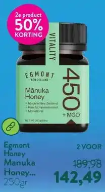 Holland & Barrett Manuka Honey MGO 450+ aanbieding