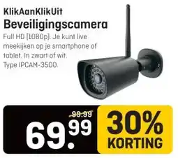 Hubo KlikAanKlikUit Beveiligingscamera aanbieding