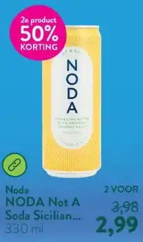 Holland & Barrett NODA Not A Soda Sicilian Lemon aanbieding