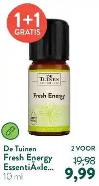 Holland & Barrett Fresh Energy EssentiÃle Olie aanbieding