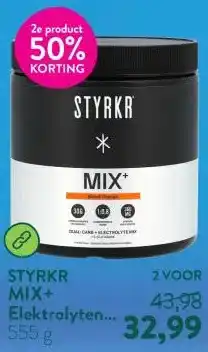 Holland & Barrett MIX+ Elektrolyten en Koolhydraten Blood Orange - 555g aanbieding