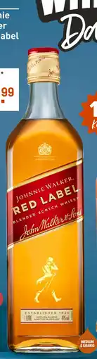 Gall & Gall Johnnie Walker Red Label 100CL aanbieding