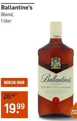 Gall & Gall Ballantine's 100CL aanbieding