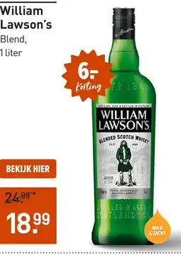 Gall & Gall William Lawson's 100CL aanbieding