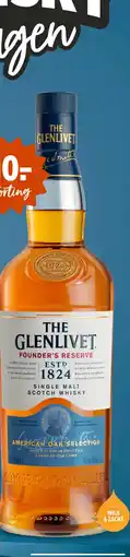 Gall & Gall The Glenlivet Founder's Reserve 70CL aanbieding