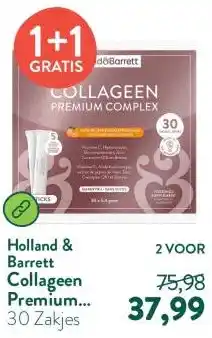 Holland & Barrett Collageen Premium Complex Natuurlijke Sinaasappelsmaak - 30 sachets aanbieding