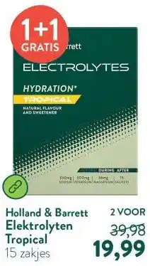 Holland & Barrett Elektrolyten Tropical aanbieding