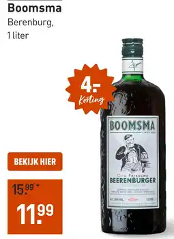 Gall & Gall Boomsma Beerenburger 100CL aanbieding