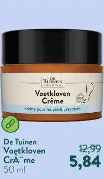 Holland & Barrett Voetkloven CrÃ¨me aanbieding