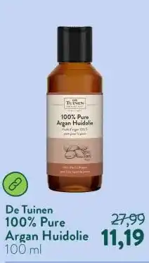 Holland & Barrett 100% Pure Argan Huidolie aanbieding
