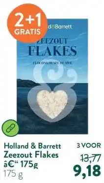 Holland & Barrett Zeezout Flakes – 175g aanbieding