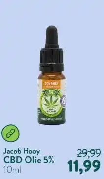 Holland & Barrett CBD Olie 5% aanbieding