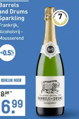 Gall & Gall Barrels and Drums Sparkling 75CL aanbieding