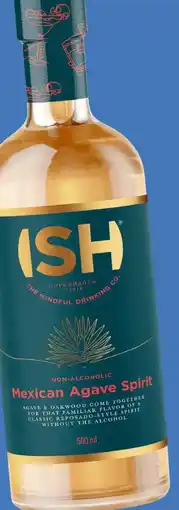 Gall & Gall ISH Mexican Aguave Spirit Alcoholvrij 70CL aanbieding