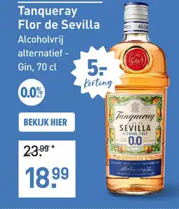 Gall & Gall Tanqueray Flor de Sevilla Alcoholvrij 70CL aanbieding