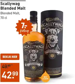 Gall & Gall Scallywag Blended Malt 70CL aanbieding