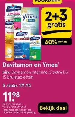 Etos Davitamon en Ymea* aanbieding