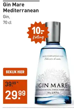 Gall & Gall Gin Mare Mediterranean 70CL aanbieding