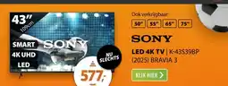 Expert Sony K-43S39BP (2025) BRAVIA 3 aanbieding