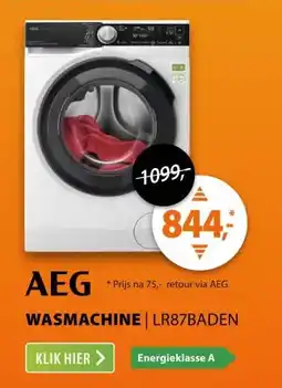 Expert AEG LR87BADEN aanbieding