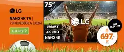 Expert LG NANO 4K 75NU8E0B3 (2026) aanbieding