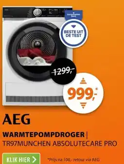 Expert AEG TR97MUNCHEN AbsoluteCare Pro aanbieding