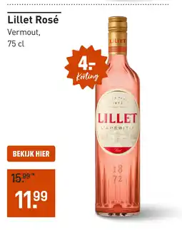 Gall & Gall Lillet Rosé 75CL aanbieding