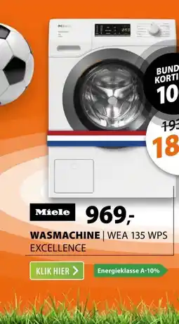 Expert Miele WEA 135 WPS Excellence aanbieding