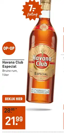 Gall & Gall Havana Club Especial 100CL aanbieding