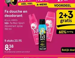 Etos Fa douche en deodorant aanbieding