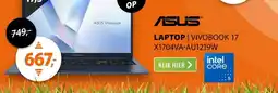 Expert Asus Vivobook 17 X1704VA-AU1219W Blauw aanbieding