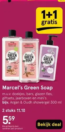 Etos Marcel's Green Soap aanbieding