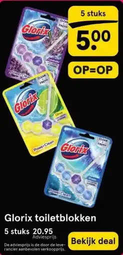 Etos Glorix toiletblokken aanbieding