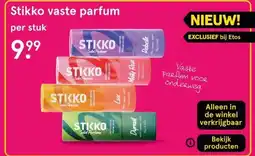 Etos Stikko vaste parfum aanbieding
