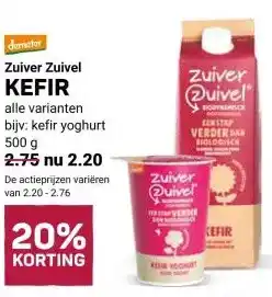 Ekoplaza Zuiver Zuivel KEFIR aanbieding