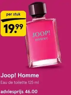 Etos Joop! Homme aanbieding