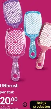 Etos UNbrush aanbieding