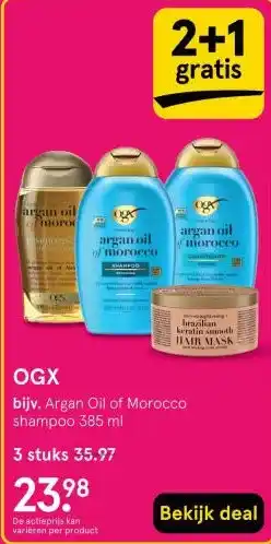 Etos OGX aanbieding