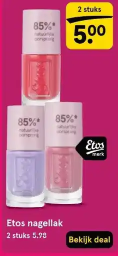 Etos Etos nagellak aanbieding