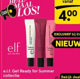 Etos e.l.f. Get Ready for Summer collectie aanbieding