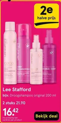 Etos Lee Stafford aanbieding