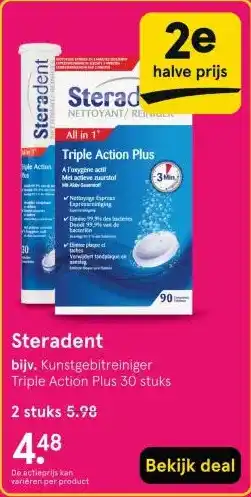 Etos Steradent aanbieding