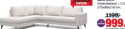 Budget Home Store Bank Soho hoekziteiland links + 2,5-zits Mito Naturel aanbieding
