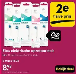 Etos Etos elektrische opzetborstels aanbieding